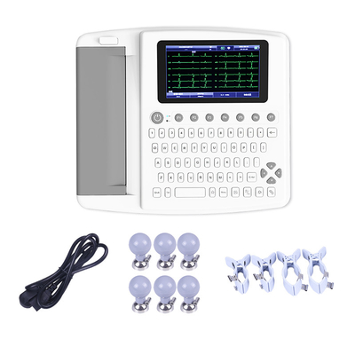 Πιστοποιημένη ιατρική ECG μηχανή του ISO με 12 κανάλια