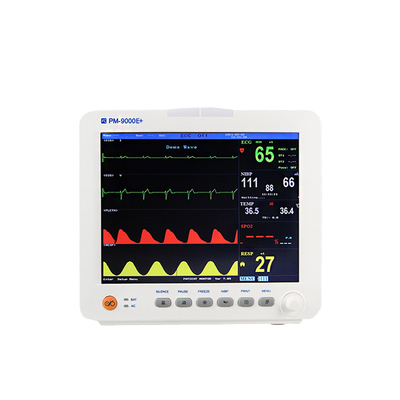 PM-9000E+ Ιατρική πολλαπλή παράμετρος φορητή οθόνη ασθενούς Εγγύηση 12 μηνών
