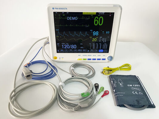 Φορητό κομοδίνο με ECG SPO2 NIBP TEMP RESP Προαιρετικό ETCO2-Class II Εγγύηση 1 έτους