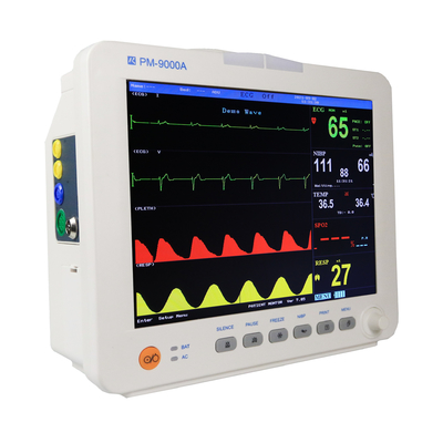 Ανθεκτικό φορητό Multiparameter οργάνων ελέγχου νοσοκομείο οργάνων ελέγχου χρώματος TFT LCD υπομονετικό