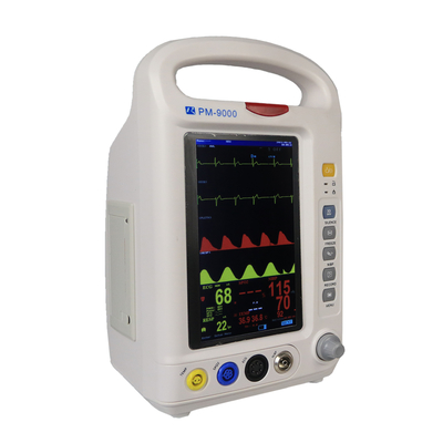 Φορητό Multiparameter NIBP όργανο ελέγχου 7 ασθενοφόρων ζωτικής σημασίας ίντσες οργάνων ελέγχου σημαδιών
