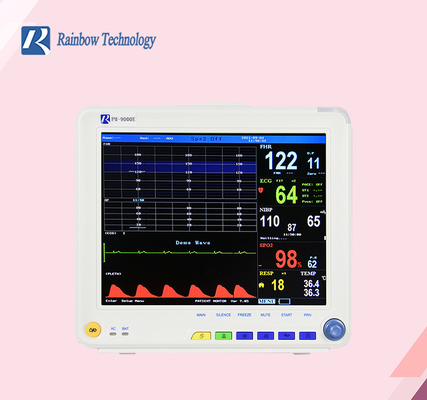 Ελαφρύς εμβρυϊκός αντι defibrillator επίδειξης χρώματος TFT LCD μηχανών οργάνων ελέγχου CTG