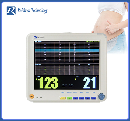 Μητρικό εμβρυϊκό όργανο ελέγχου μηχανών Cardiotocography Ctg εγκύων γυναικών νοσοκομείων