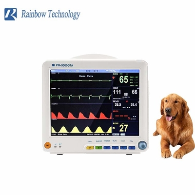 Κτηνιατρικός εξοπλισμός ελέγχου επίδειξης TFT με 6 παραμέτρους
