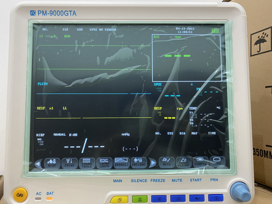 12,1 Multiparameters συστημάτων παρακολούθησης κλινικών ιατρικών ζωτικής σημασίας ίντσες οργάνων ελέγχου σημαδιών φορητών