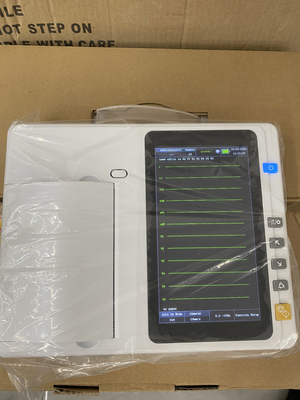 7 ιντσών έγχρωμη οθόνη αφής TFT-LCD ηλεκτροκαρδιογράφημα ψηφιακό ηλεκτροεγγραφικό μηχανισμό