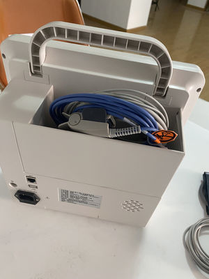 12,1 Ίντσα Φορητό Πολυπαραμετρικό Μόνιτορ Ασθενή με Βάση Τρόλεϊ και Ενσωματωμένη Μπαταρία Li-ion για Μονάδα Εντατικής Θεραπείας Νοσοκομείου