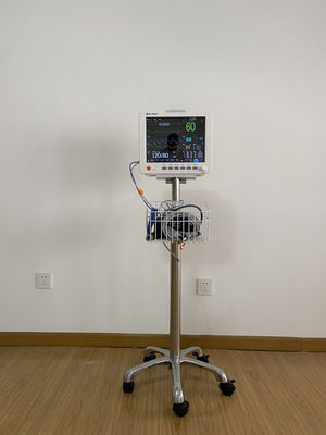 Μονάδα Παρακολούθησης Ασθενών Πολλαπλών Παραμέτρων με 1 Έτος Εγγύηση Κατηγορίας II και Διαστάσεις 37*21*41CM για Μονάδα Εντατικής Θεραπείας