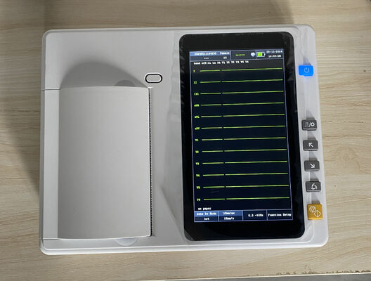 Επαγγελματικό Ιατρικό Ψηφιακό Ηλεκτροκαρδιογράφημα 6 Καναλιών με Υψηλή Ακρίβεια και Εύκολη Λειτουργία