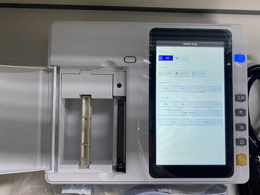 Συσκευή ΗΚΓ 7 ιντσών LCD 6 καναλιών χειρός με πηγή τροφοδοσίας για νοσοκομεία