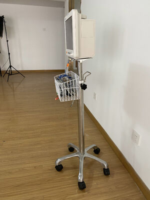 Φορητή πολλαπλή παράμετρος ICU Monitor ασθενής με 12,1 ιντσών χρωματική οθόνη LCD τροχόσπιτο / τοίχος στήριγμα τοποθετήθηκε και ελαφρύ 3.9 KG