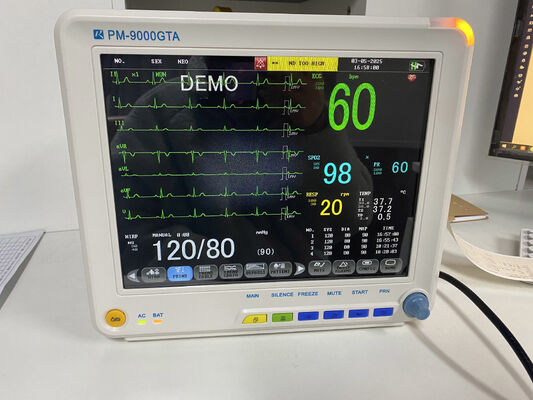Φορητό κομοδίνο με ECG SPO2 NIBP TEMP RESP Προαιρετικό ETCO2-Class II Εγγύηση 1 έτους