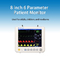ICU CCU Ή ζωτικής σημασίας υπομονετικό όργανο ελέγχου σημαδιών 8 ίντσες επίδειξης χρώματος TFT LCD